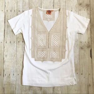 Tory Burch embroidered tshirt